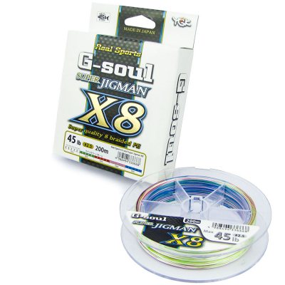 Плетёный шнур YGK New G-Soul Super Jigman X8 200м